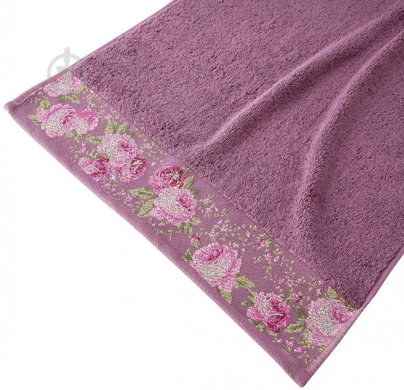Набор полотенец Desima пурпурный Arya - фото 2 Набор полотенец Desima пурпурный Arya - фото 2