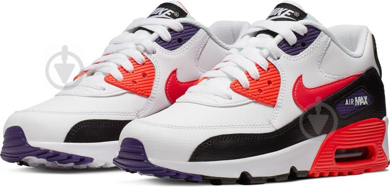 Кроссовки Nike AIR MAX 90 LTR (GS) 833412-117 р.38 бело-красные - фото 3