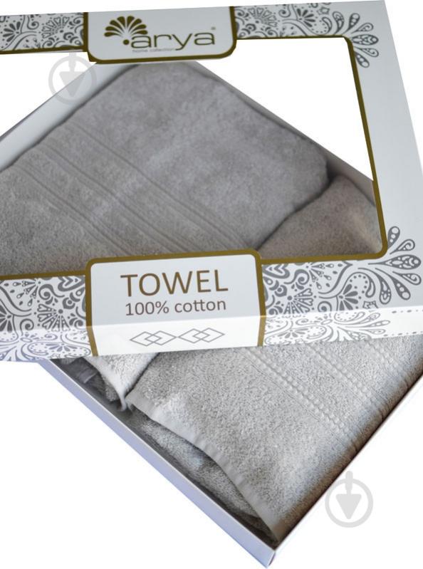 Набор полотенец Alice серый Arya - фото 2