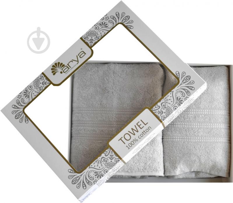 Набор полотенец Alice серый Arya - фото 3