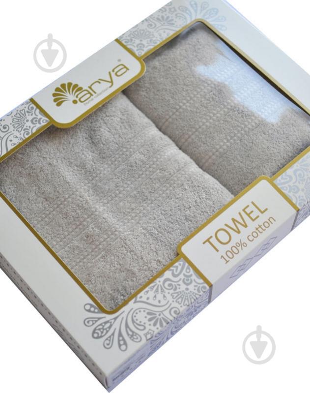 Набор полотенец Alice серый Arya - фото 4