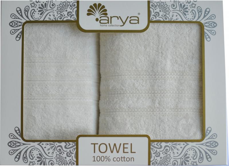Набор полотенец Alice кремовый Arya - фото 6 Набор полотенец Alice кремовый Arya - фото 6