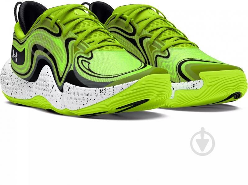 Кроссовки мужские демисезонные Under Armour UA SPAWN 6 3027263-300 р.43 салатовые - фото 3