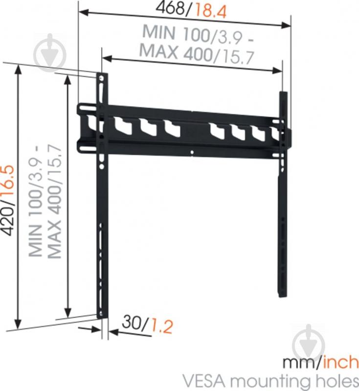 Настенное крепление Vogels MA3000 (6374678) - фото 2