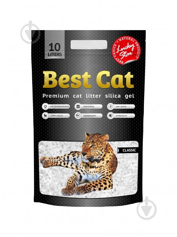 Наполнитель для кошачьего туалета Best Cat White 10 л - фото 1