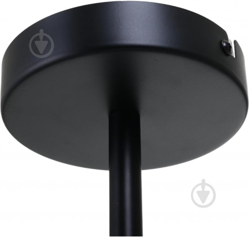 Люстра стельова Sensio Aries 4x40 Вт E14 чорний ALG-74590/4 - фото 6