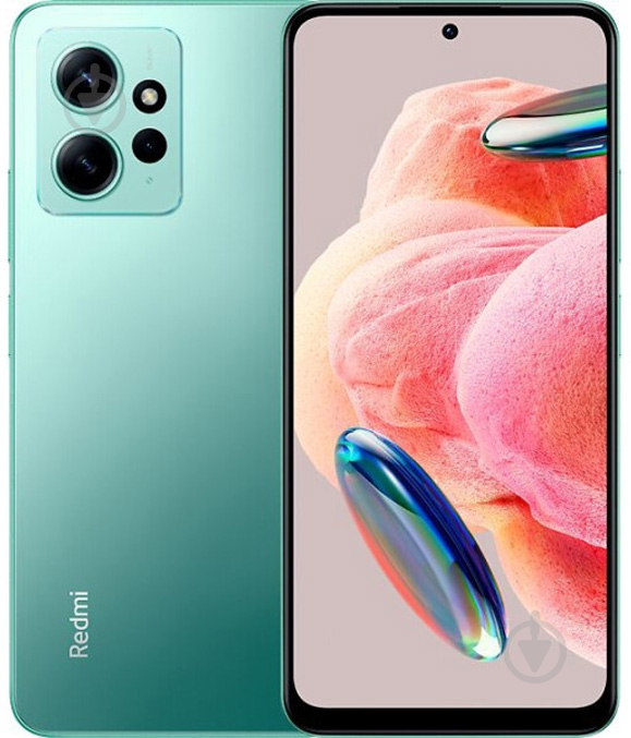 Смартфон Xiaomi Redmi Note 12 8/256GB mint green (998677) - фото 1