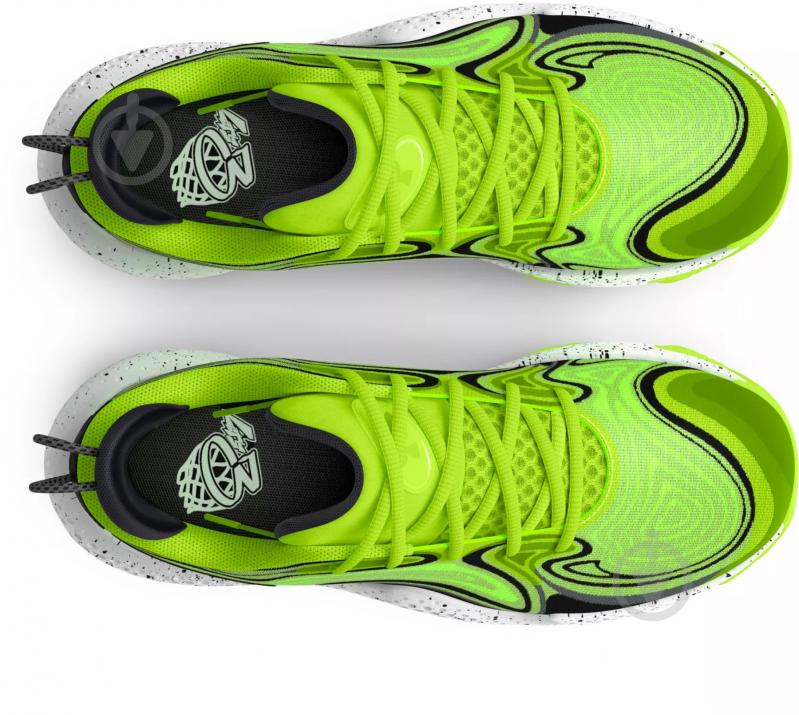 Кросівки чоловічі демісезонні Under Armour UA SPAWN 6 3027263-300 р.41 салатові - фото 4
