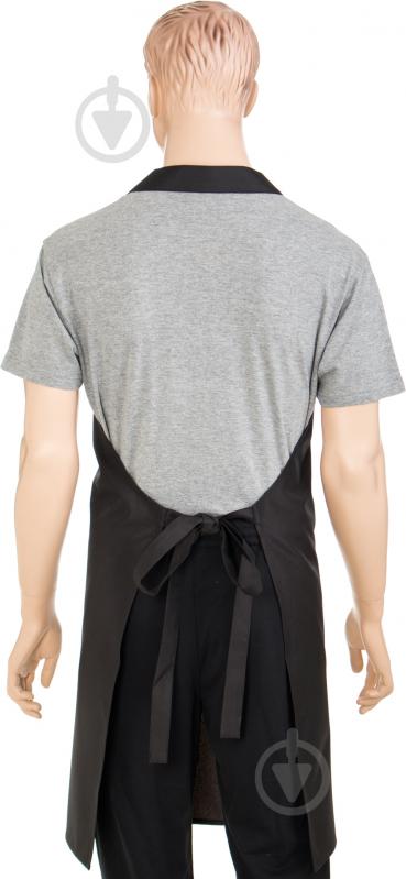 Фартук для мясника р. M черный - фото 3