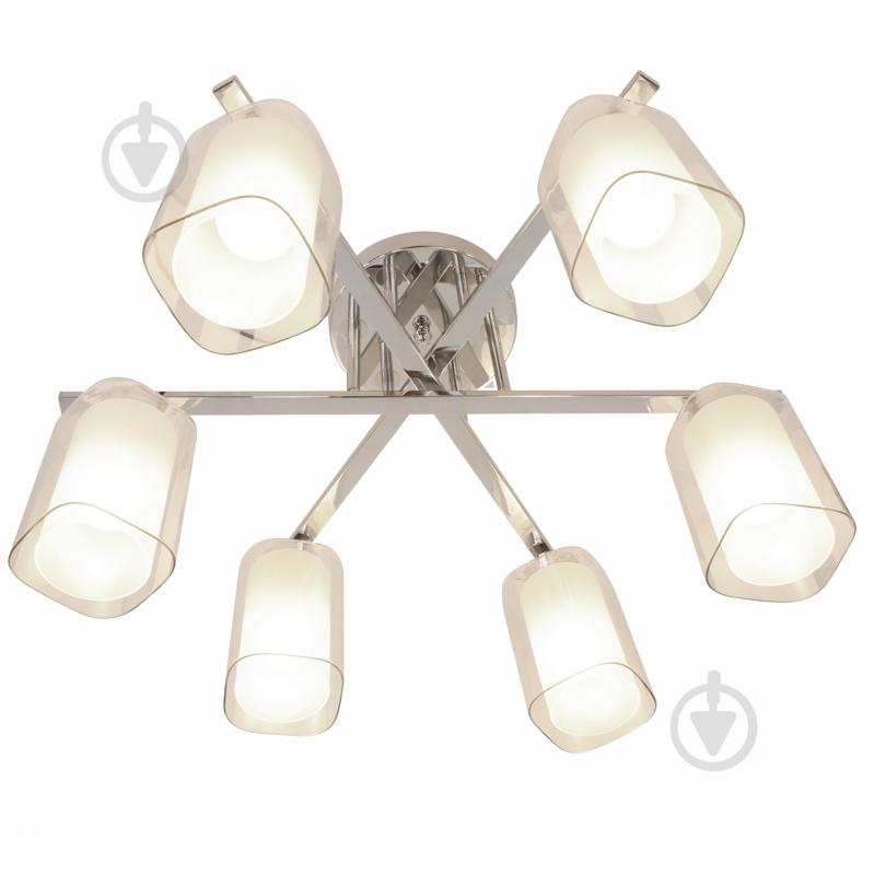 Люстра стельова Victoria Lighting 6x60 Вт E27 хром Artur/PL6 chrome - фото 1