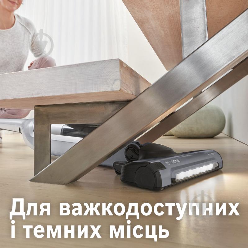 Пылесос аккумуляторный Bosch BCH3K2301 Flexxo Серия 4 Gen2 silver - фото 8