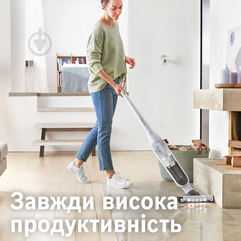 Пылесос аккумуляторный Bosch BCH3K2301 Flexxo Серия 4 Gen2 silver - фото 5