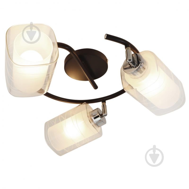 Люстра стельова Victoria Lighting 3x60 Вт E27 венге Oliver/PL3-S - фото 1