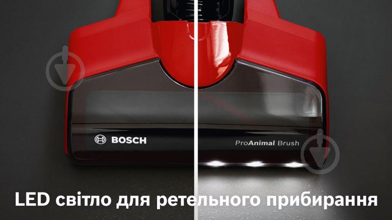 Пылесос аккумуляторный Bosch Unlimited 7 BBS711ANM red - фото 7