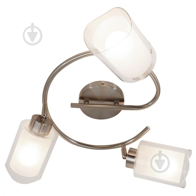 Люстра стельова Victoria Lighting 3x60 Вт E27 сатин Frida/PL3-S - фото 1