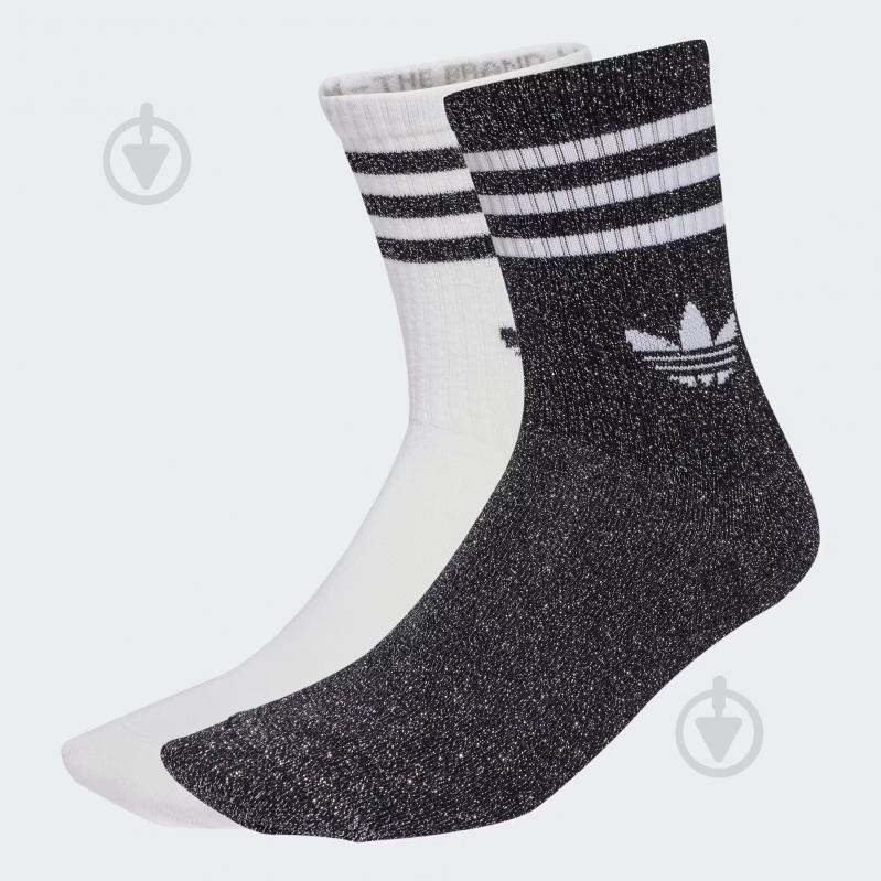 Шкарпетки Adidas 3S GLITTER CR 2 JV6049 р.M різнокольоровий - фото 1 Шкарпетки Adidas 3S GLITTER CR 2 JV6049 р.M різнокольоровий - фото 1
