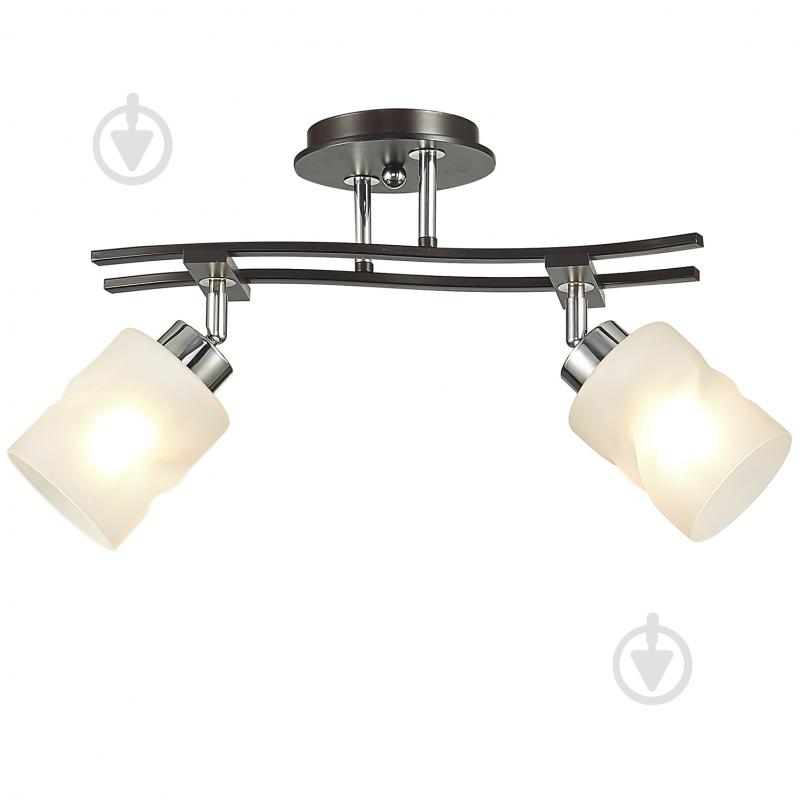 Люстра потолочная Victoria Lighting 2x60 Вт E27 венге Twig/PL2 - фото 1