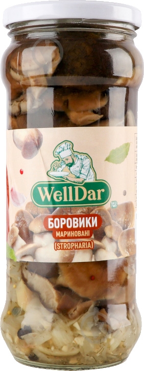 ᐉ Грибы консервированные WellDar боровики маринованные 580 г • Купить в ...