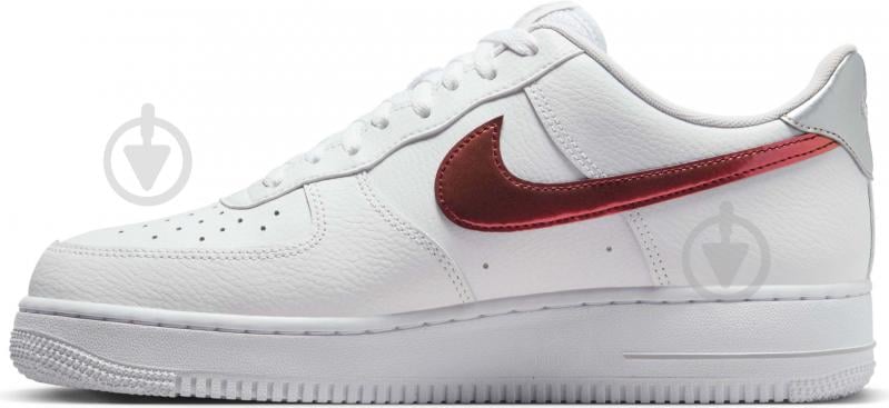 Кросівки чоловічі демісезонні Nike Air Force 1 '07 FD0654-100 р.43 білі - фото 2