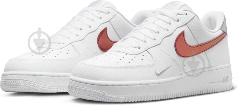 Кросівки чоловічі демісезонні Nike Air Force 1 '07 FD0654-100 р.43 білі - фото 5