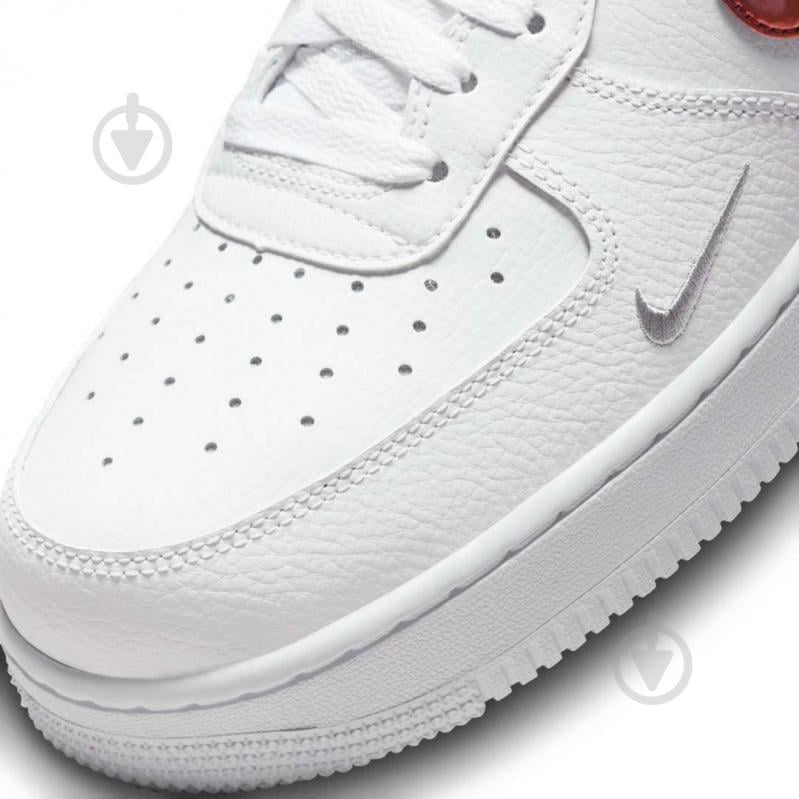 Кросівки чоловічі демісезонні Nike Air Force 1 '07 FD0654-100 р.43 білі - фото 6