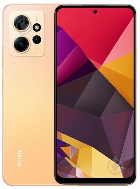 Смартфон Xiaomi Redmi Note 12 8/256GB sunrise gold (998679) - фото 1