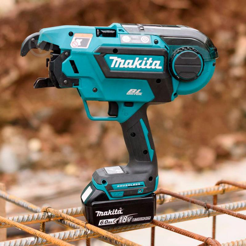 Пістолет для в'язання арматури акумуляторний Makita DTR180ZK - фото 6