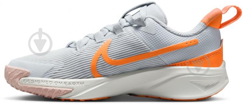 Кросівки для дівчаток Nike STAR RUNNER 4 DX7614-008 р.34 сірі - фото 4 Кросівки для дівчаток Nike STAR RUNNER 4 DX7614-008 р.34 сірі - фото 4