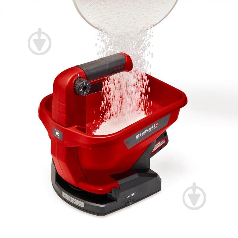 Разбрасыватель Einhell аккумуляторный GE-US 18 Li - Solo 3415410 - фото 7