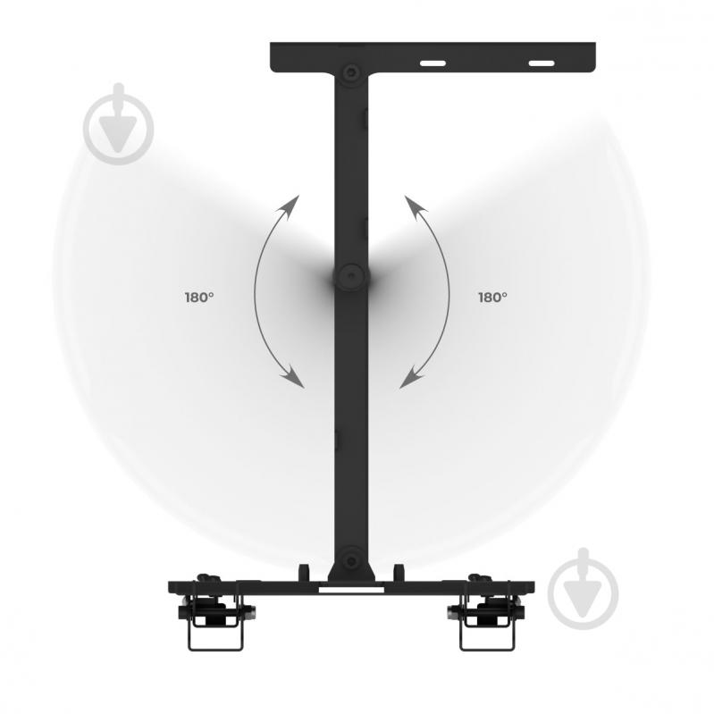 Кріплення для телевізора HausMark TWRA-222 поворотно-похилі 10"-50" чорний - фото 11