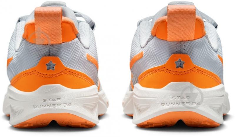 Кросівки для дівчаток Nike STAR RUNNER 4 DX7614-008 р.35 сірі - фото 6 Кросівки для дівчаток Nike STAR RUNNER 4 DX7614-008 р.35 сірі - фото 6