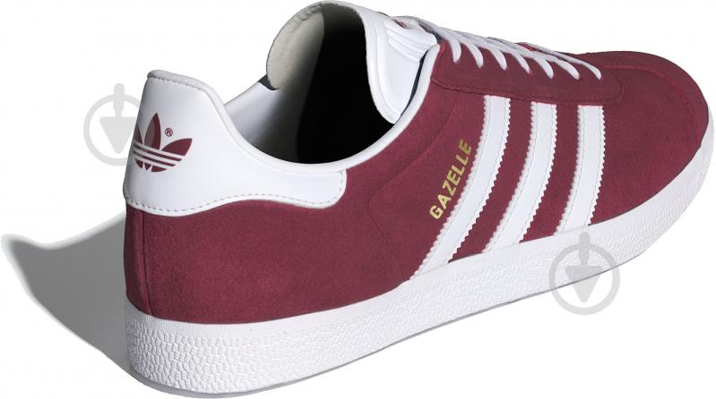 Кроссовки мужские демисезонные Adidas GAZELLE B41645 р.41 1/3 бордовые - фото 4