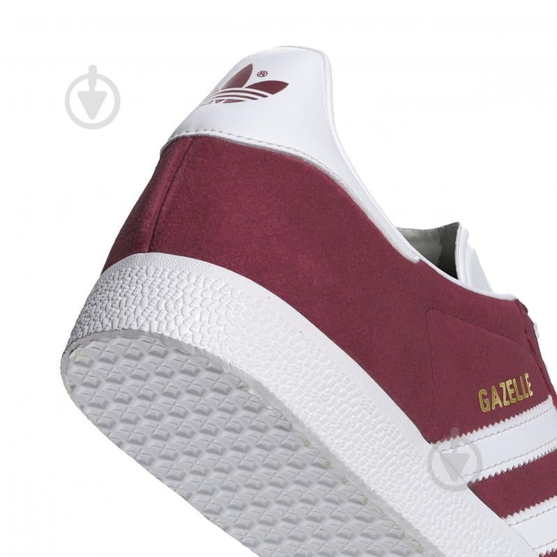 Кроссовки мужские демисезонные Adidas GAZELLE B41645 р.41 1/3 бордовые - фото 7