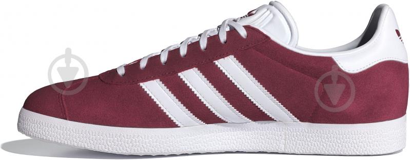 Кроссовки мужские демисезонные Adidas GAZELLE B41645 р.41 1/3 бордовые - фото 2