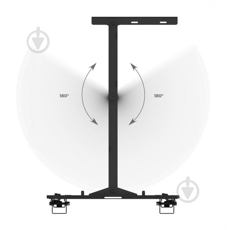 Крепление для телевизора HausMark TWRA-233 поворотно-наклонные 26"-60" черный - фото 11