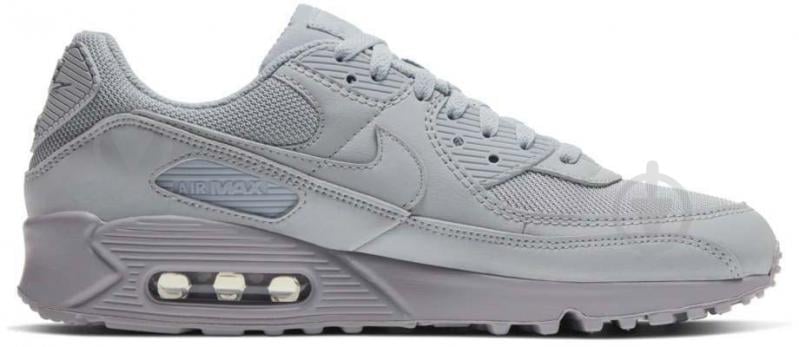 Кросівки чоловічі демісезонні Nike AIR MAX 90 CN8490-001 р.46 сірі - фото 4