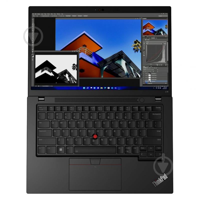 Ноутбук Lenovo ThinkPad L15 Gen 4 15,6" (21H7000VRA) thunder black - фото 5