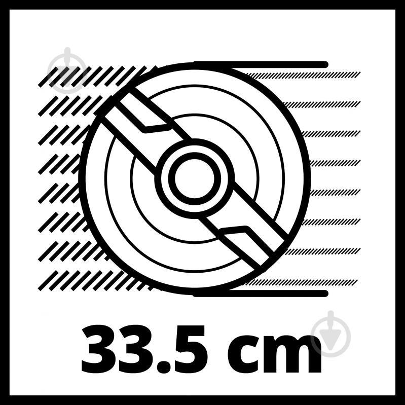 Газонокосарка акумуляторна Einhell GE-CM 36/34-1 Li - Solo 3413226 - фото 9