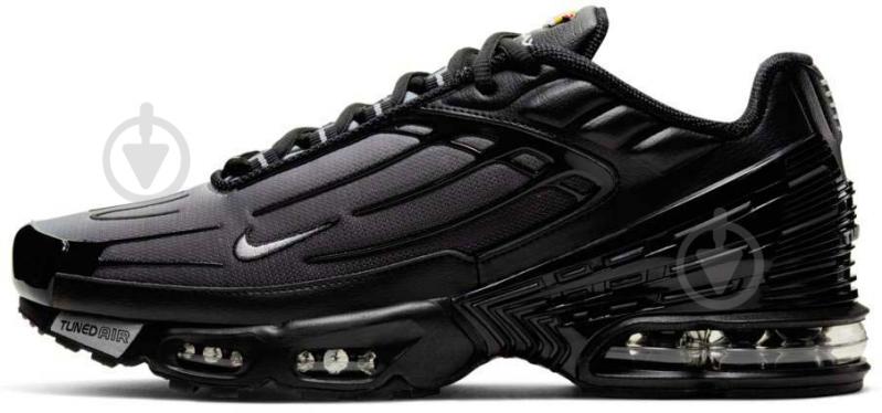 Кроссовки мужские демисезонные Nike AIR MAX PLUS III CJ9684-002 р.47 черные - фото 1