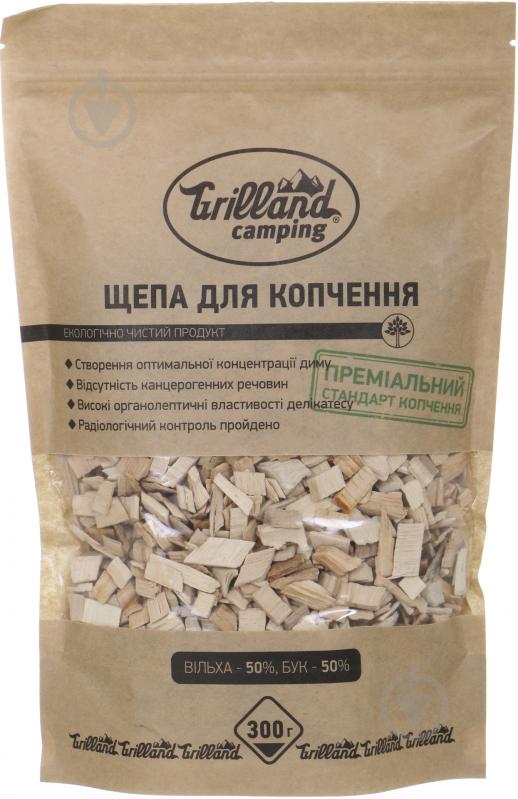 Тріска Grilland вільха-бук 300 г - фото 1 Тріска Grilland вільха-бук 300 г - фото 1