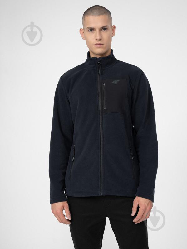 Джемпер 4F 4FSS23TFLEM074-30S р. 2XL синий - фото 1