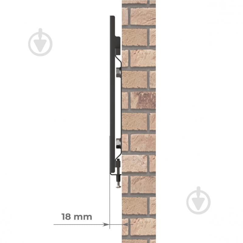 Крепление для телевизора HausMark STW-22 фиксированные 10"-50" черный - фото 6