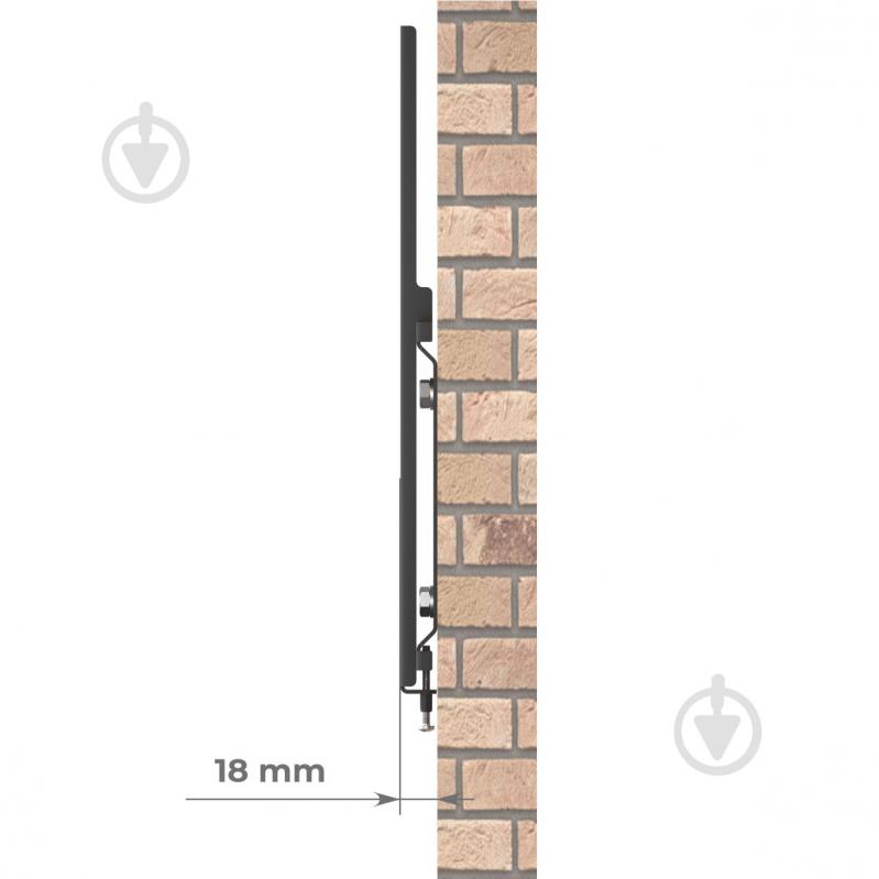 Крепление для телевизора HausMark STW-33 фиксированные 26"-60" черный - фото 7