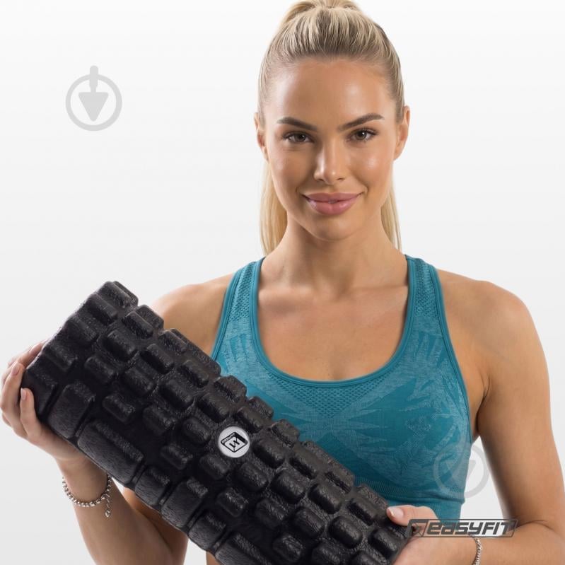 Массажный валик EasyFit Grid Roller EPP 33 см - фото 8 Массажный валик EasyFit Grid Roller EPP 33 см - фото 8