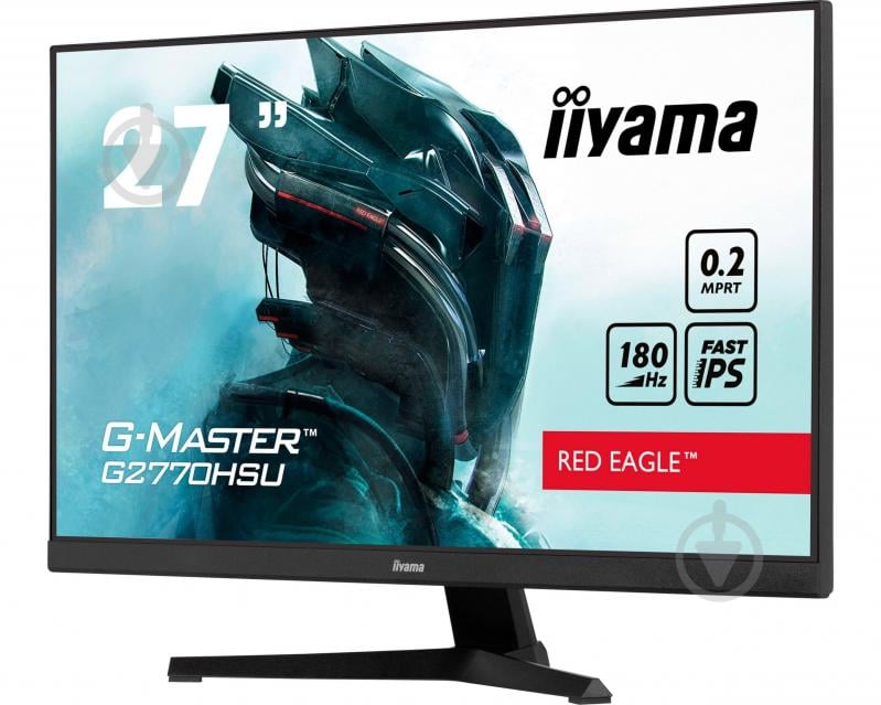 Монитор Iiyama G-Master Red Eagle 27" (G2770HSU-B6) - фото 3 Монитор Iiyama G-Master Red Eagle 27" (G2770HSU-B6) - фото 3