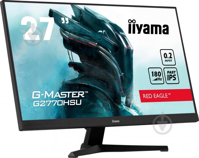 Монитор Iiyama G-Master Red Eagle 27" (G2770HSU-B6) - фото 2 Монитор Iiyama G-Master Red Eagle 27" (G2770HSU-B6) - фото 2