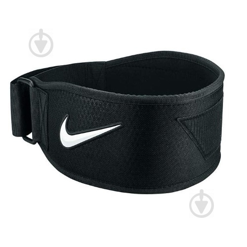 Пояс для тяжелой атлетики Nike MEN'S INTENSITY TRAINING BELTN.EL.03.010 S черный - фото 1