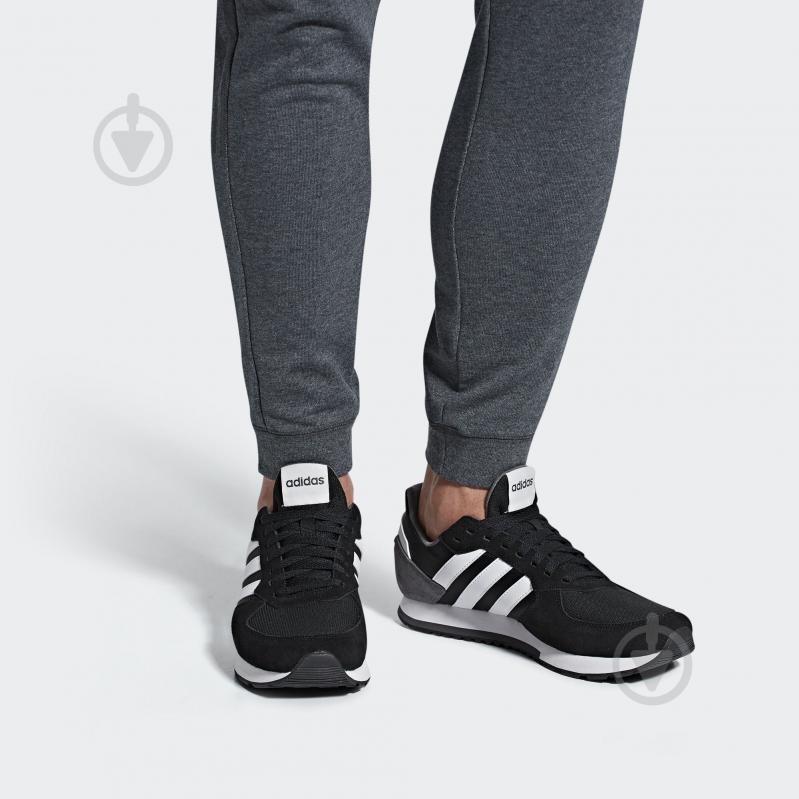 Кроссовки мужские Adidas 8K B44650 р.40 2/3 черные - фото 10
