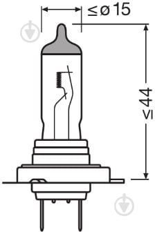 Автолампа галогенна Osram Night Breaker 220 H7 55 Вт 1 шт.(OS64210NB220) - фото 3