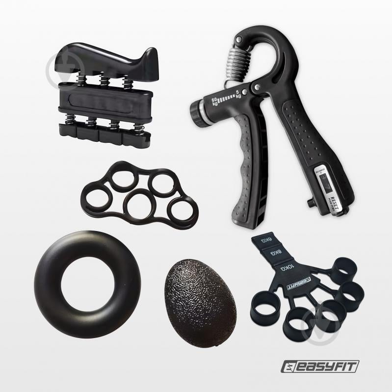 Набор эспандеров Бубновского EasyFit GripKit 6 в 1 - фото 8